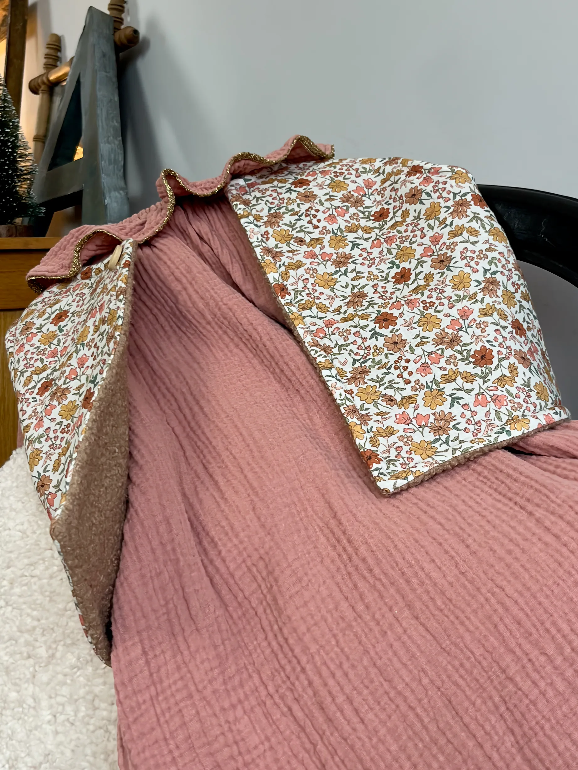 rosalie à fleurs des champs