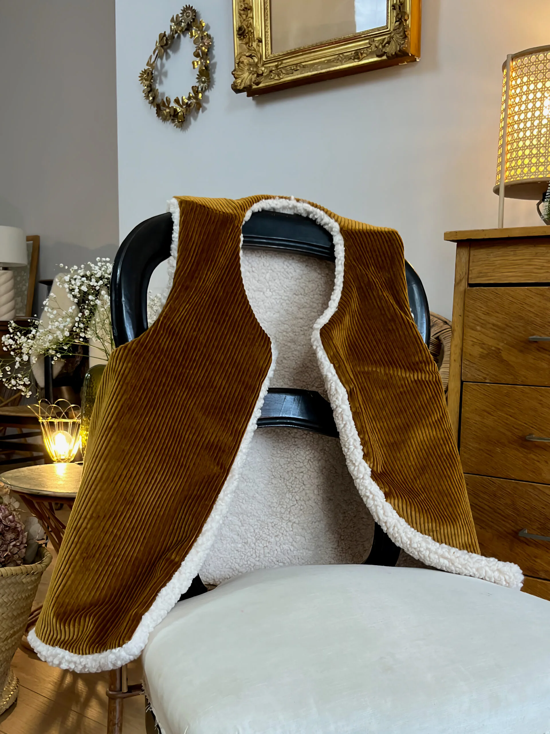 irène velours bronze